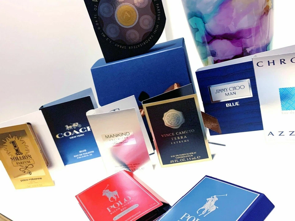 随机最受欢迎/最受欢迎的男士香水取样器套装 - 20/10/15 批量 — 第 3/4 张图片