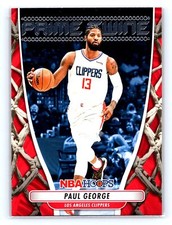 22 NBA Hoops #22 Paul George Prime Twine Clippers Mint