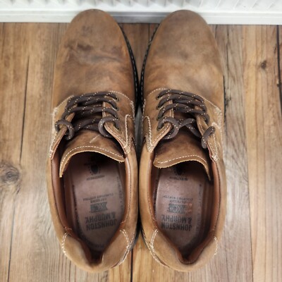 Johnston Murphy Windham XC4 25-2846 Men Sz 9M Brown Leather Soft Toe Derby Shoes Johnston Murphy Windham XC4 25-2846 Men Sz 9M Brown Leather  main image 3