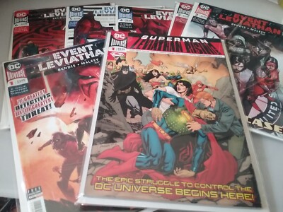 Event Leviathan Ausgaben 1 bis 6 plus Leviathan Rising 1 DC Comics 