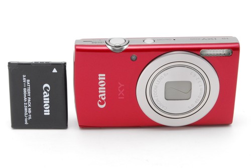 [TOP NEUWERTIG] Canon IXY 200 PowerShot ELPH 185 Digitalkamera 20MP rot aus JAPAN
