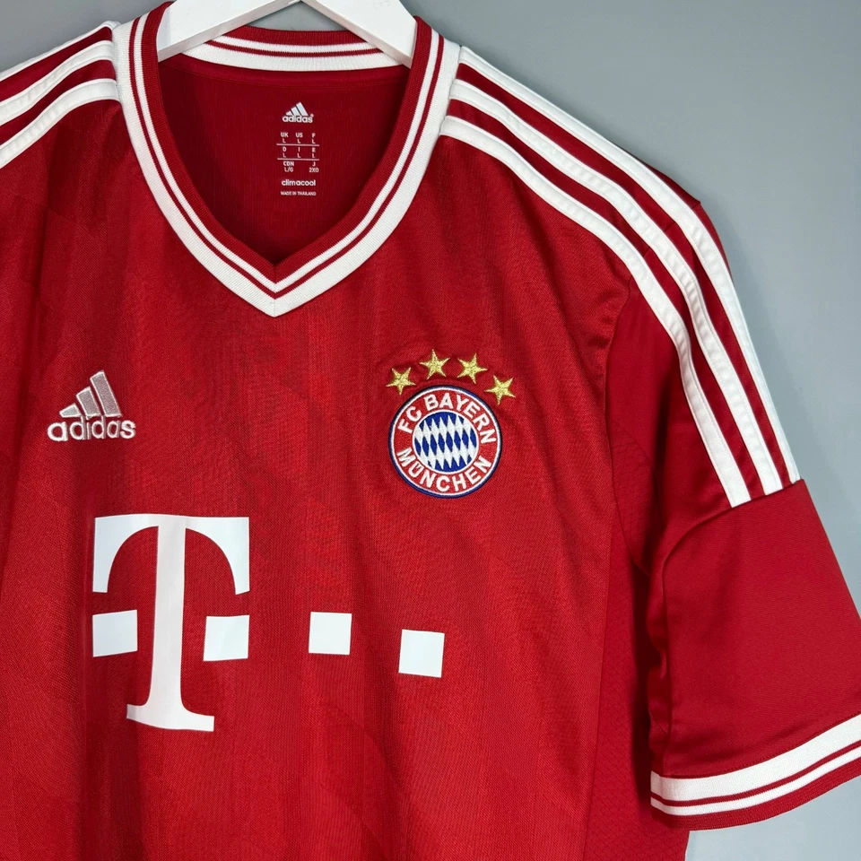 CAMISETA DE FÚTBOL LOCAL BAYERN MUNICH 2013 2014 ADIDAS TALLA L 10 ROBBEN Foto 4 de 4