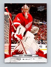 2011-12 Upper Deck Jim Howard Detroit Red Wings #135