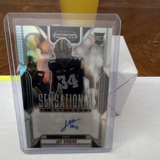 Panini 2025 Prizm Draft Picks Jay Higgins Iowa Rookie Autograph