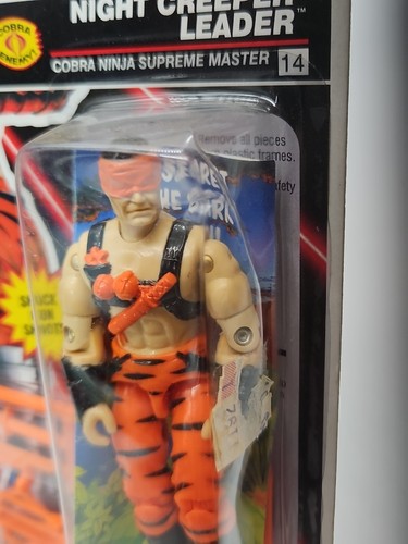 Hasbro G.I. 1992 vintage nuevo Joe Battle Corps NIGHT CREEPER LEADER - Imagen 3 de 8