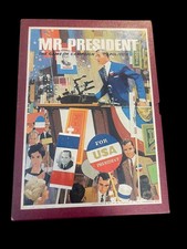 Vintage 1967 3M Mr. President The Game of Campaign Politics MCM Board Game