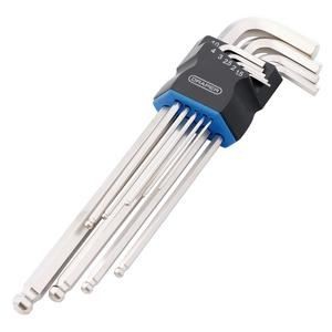Draper 9 Piece Extra Long Arm Ball End Hex Key Set - Image 3