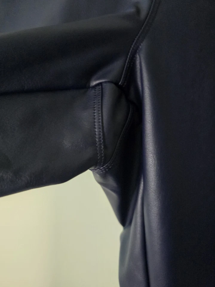 Offline By Aerie Mujer’s Real Luxe Imitación Cuero Leggings Grunge Chic Talla XL Foto 3 de 4