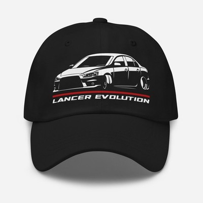Premium Dad Hat For Lancer Evolution 2010 Car Owners Birthday Gift