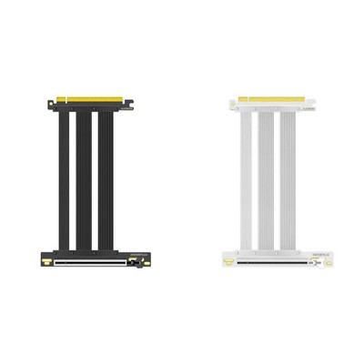 GLOTRENDS PCIe 5.0 X16 Riser Cable for GeForce RTX 50/40, AMD RX9000/7000, 0-90°