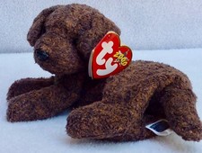 TY Beanie Baby - FETCHER the Brown Dog - 2000 Retired w/Tags