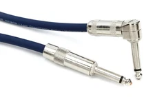 Lava Cable Blue Demon Instrument Cable Angled-Straight - 20'