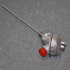 Digi-Sense 12" Thermocouple Probe 93800-09, Type J, RTD, Direct Insert w/ Head