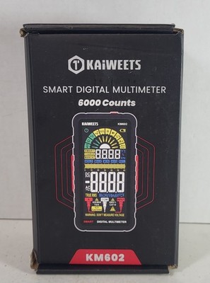 KAIWEETS KM602 Smart Digital Multimeter True RMS 6000 Counts Mini Portable AC/DC