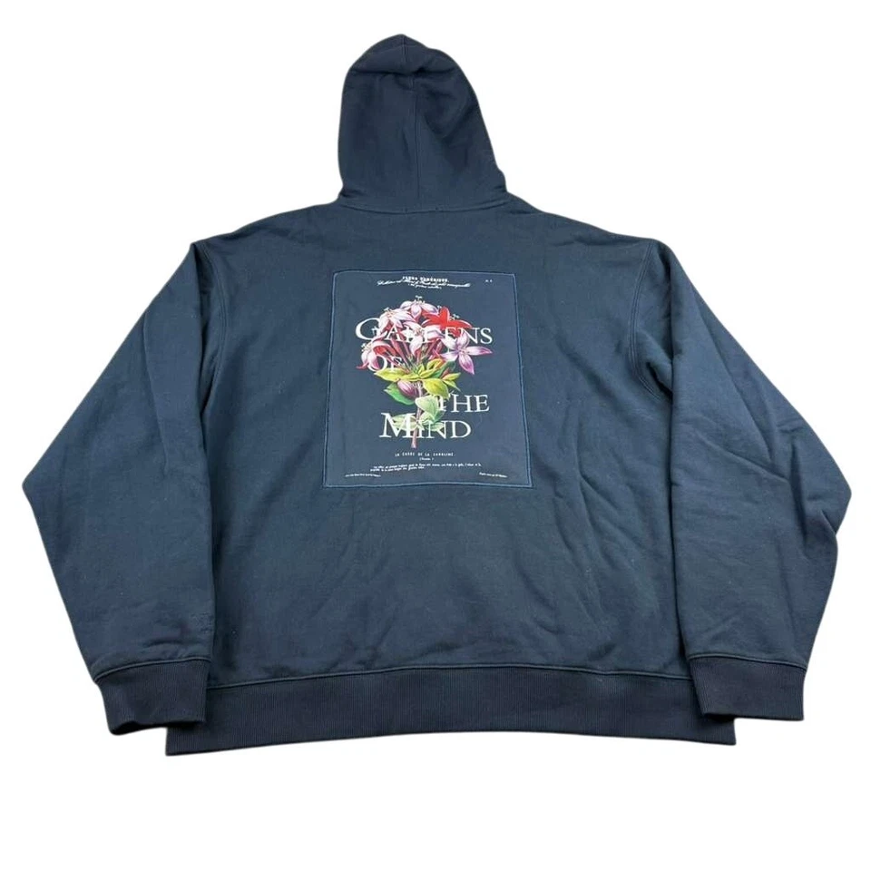 Sudadera con Capucha Kith x New York Jardín Botánico Hombres XL Gráfico Bordado Logo en el Pecho Foto 2 de 4