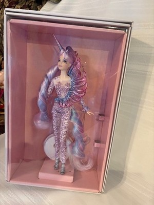 NEW & NRFB Unicorn Goddess Barbie Mythical Muse Series FJH82