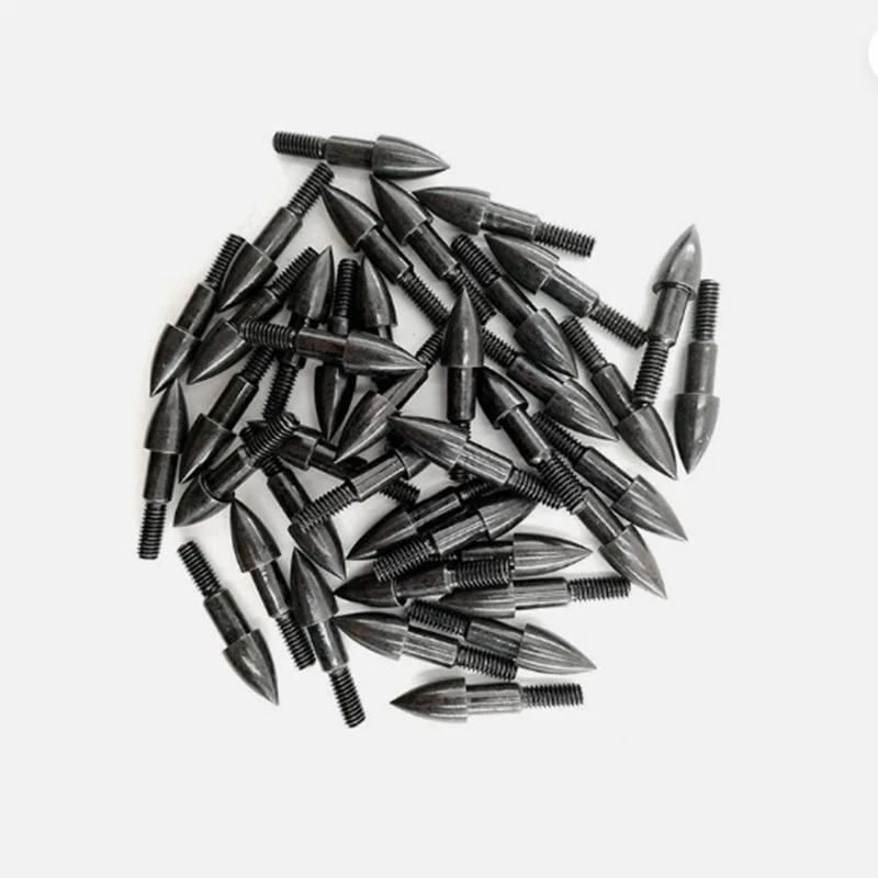 Field TipsScrew Bullet Point ArcheryArrow Tips75/100/125Gr Hunting 12PCS lD6,2m - Image 4 of 4