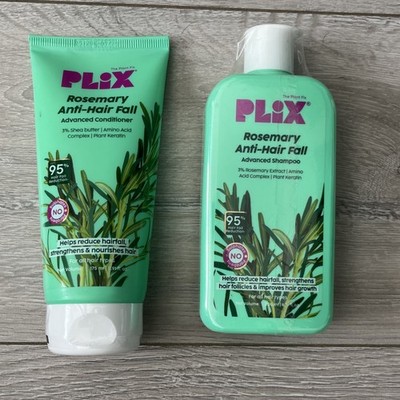 PLIX Rosemary Anti Hairfall Shampoo & Conditioner | Stärkt das Haar Unisex