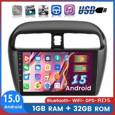 Für Mitsubishi Mirage Space Star Autoradio Apple CarPlay Android 15 GPS Navi 32G