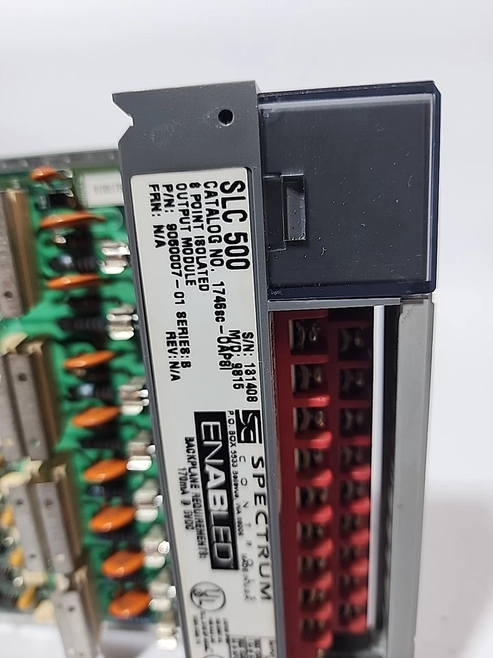 Spectrum Control 1746SC-OAP8I Ser B SLC 500 Output Module 8 Point Isolated  - Image 2 of 4