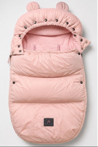 FYYIYI Universal Baby Stroller Winter Footmuff Pink Cozy Cover