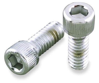 Drag Specialties #10 Fine and Coarse-Thread Knurled Socket-Head Bolts - 10-32 x 