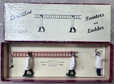 Britains: Very Rare Boxed Set 1495 - Painters Ladders. c1955. Near Mint