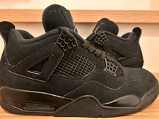 Men 9.0US Vhtf Nike Jordan 4 Black Cat Women Sneaker Original LTD Collection VHT