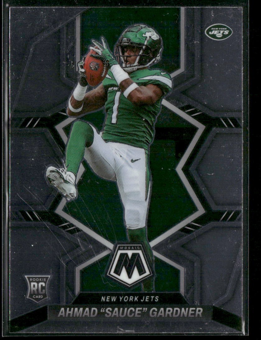 2022 Panini Mosaic #335 Ahmad "Sauce" Gardner