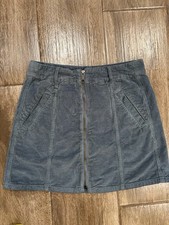 NWOT American Eagle Size 2 Zip Front High Rise A Line Corduroy Skirt Y2K Style