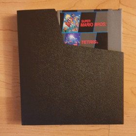 Nintendo NES Spiel 3 in 1 Modul Super Mario Bros. Tetris World Cup - l&auml;uft!