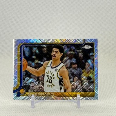 2025 Ben Sheppard Topps Chrome Skylight #94, G, Pacers, NBA,