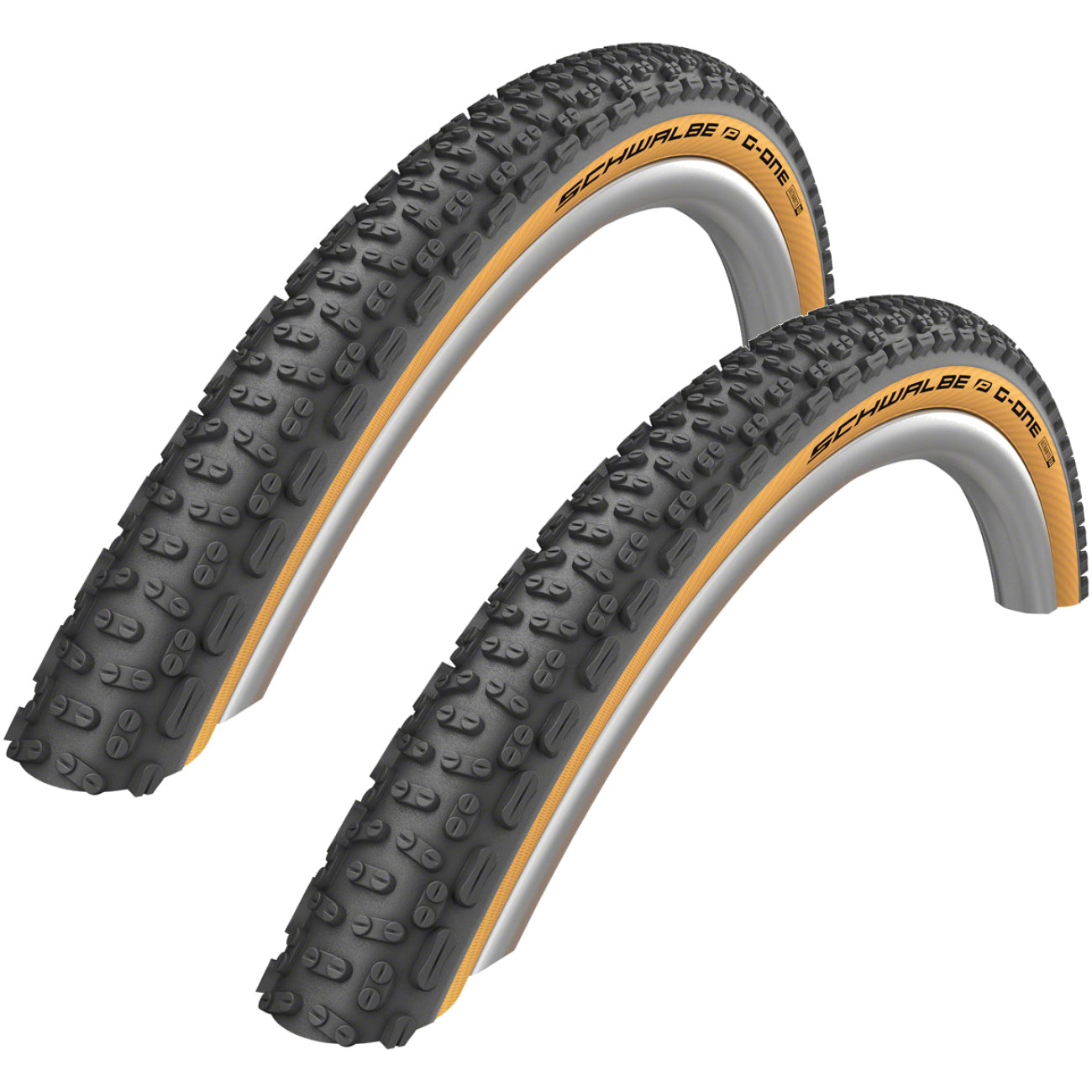 Комплект из 2 шин Schwalbe GOne Ultrabite 700x38 ClassicSkin Performance 18590₽