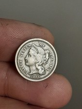 1865 3 Cent Nickel