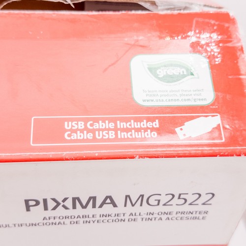 Canon Pixma MG2522 All-In-One Inkjet Printer | New Open Box | USB | Read - 第 5/19 張圖片