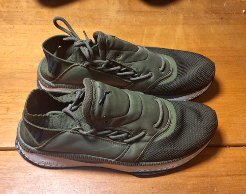 PUMA Tsugi Shinsei Men’s Size 9 Olive Night-Puma White 363759 04