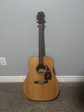 Squier SD-7 Dreadnought Acoustic Guitar 6 String Natural Full Size
