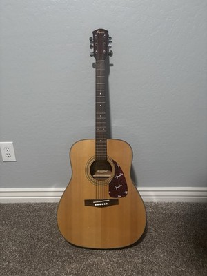Squier SD-7 Dreadnought Acoustic Guitar 6 String Natural Full Size
