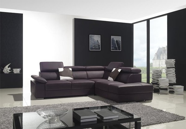 Ecksofa Sofa Couch Polster Wohnlandschaft Eck Sofas Garnitur L Form Leder Neu-image