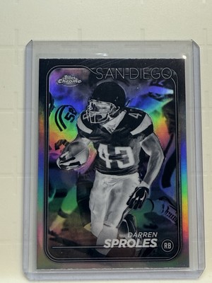 Darren Sproles 2024 Topps Chrome Negative Refractor #174 San Diego