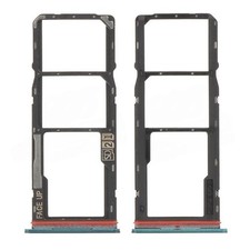 SIM card tray and micro SD card holder for Motorola Moto G05 BLUE