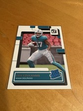 Erik Ezukanma 2022 Donruss Rated Rookie RC Miami Dolphins NFL Card No.339