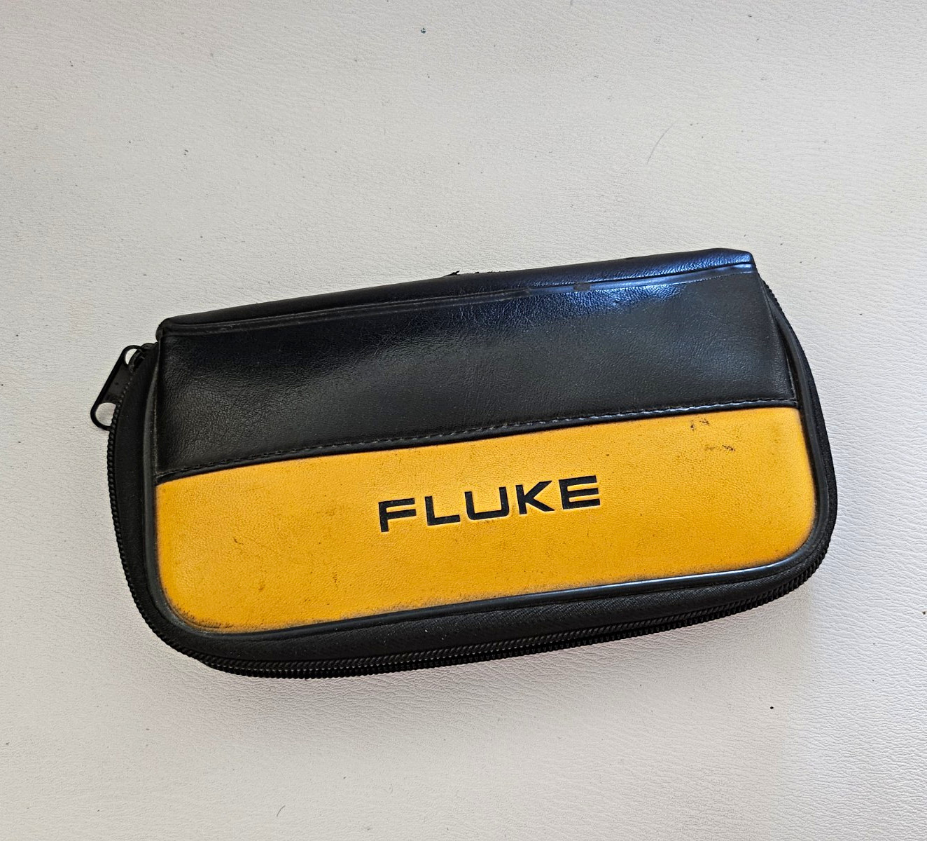 Fluke C25 Zippered Test Equipment Carrying Case/Pouch Black Yellow