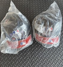 Rawlings MLB Authentic Batting Helmets Navy Blue PLDLX Adult L & XL Lot of 2 NEW