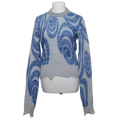 Acne Studios, Strickpullover, Größe: S, Blau/Grau #DYf