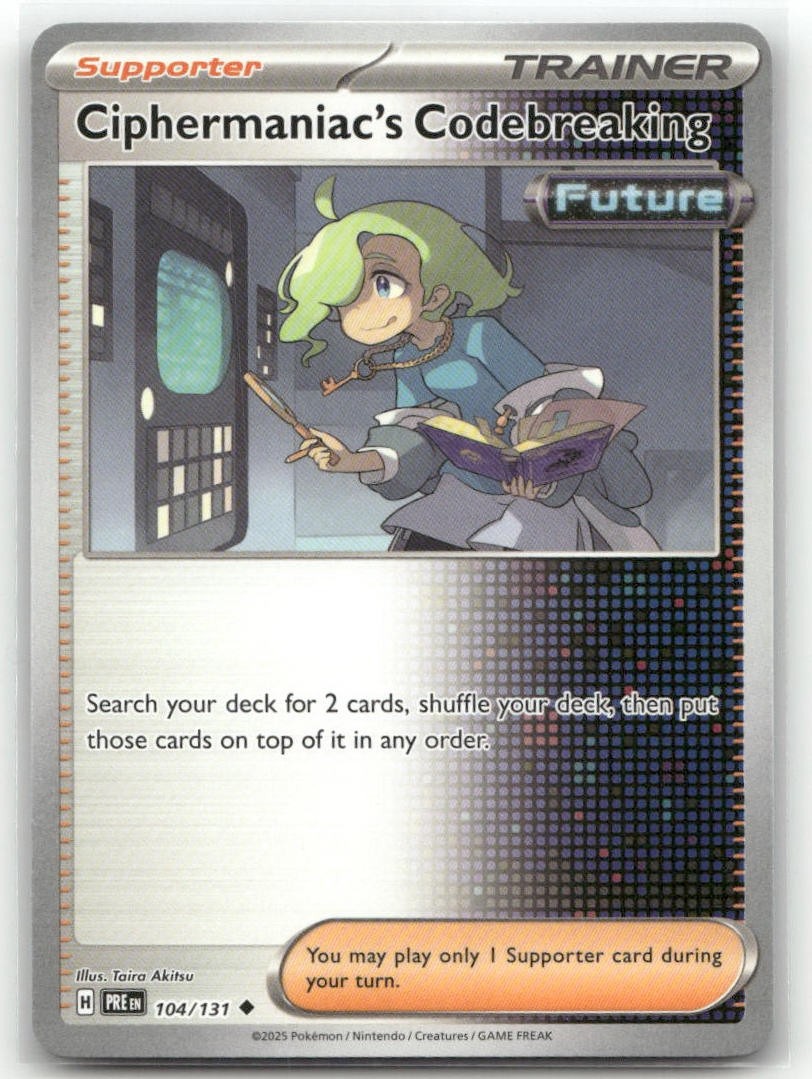 Ciphermaniac's Codebreaking 104/131 SV: Prismatic Evolutions Pokemon TCG