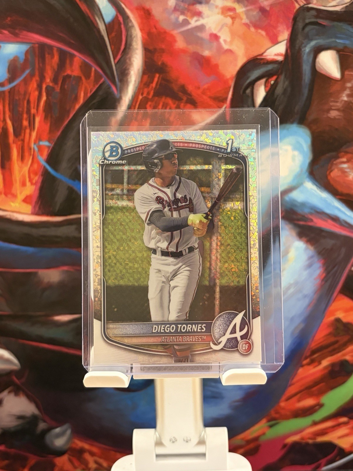 2025 Bowman Chrome - Prospects Diego Tornes #BCP-214 Mini-Diamond Refractor (RC)