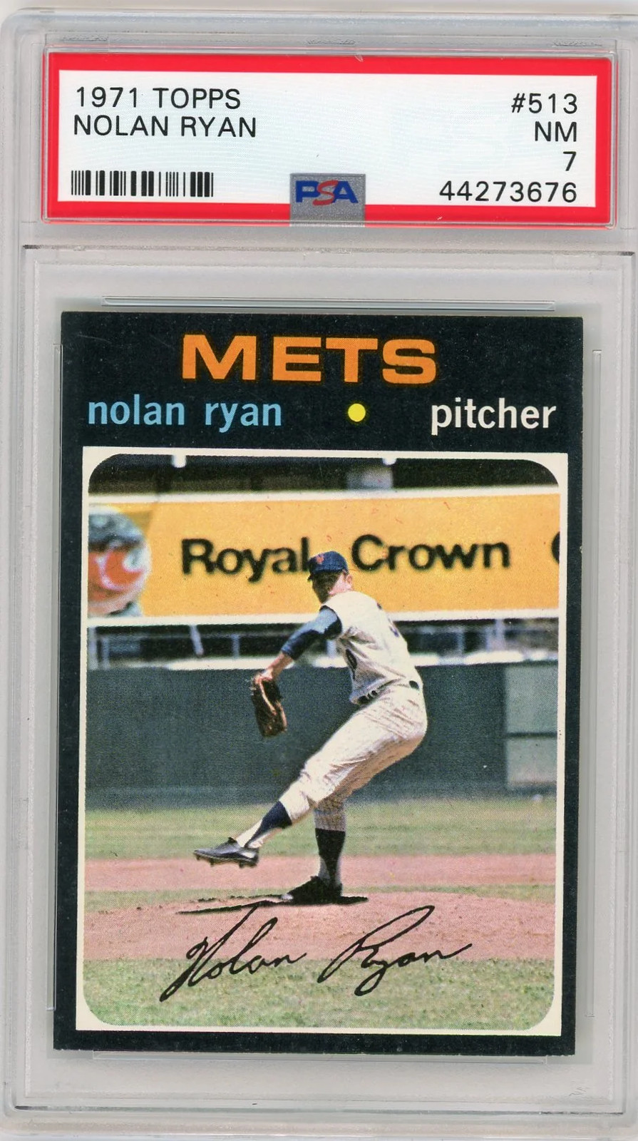 1971 Topps Nolan Ryan #513 PSA 7