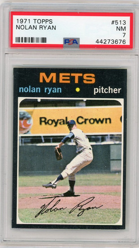 1971 Topps Nolan Ryan #513 PSA 7