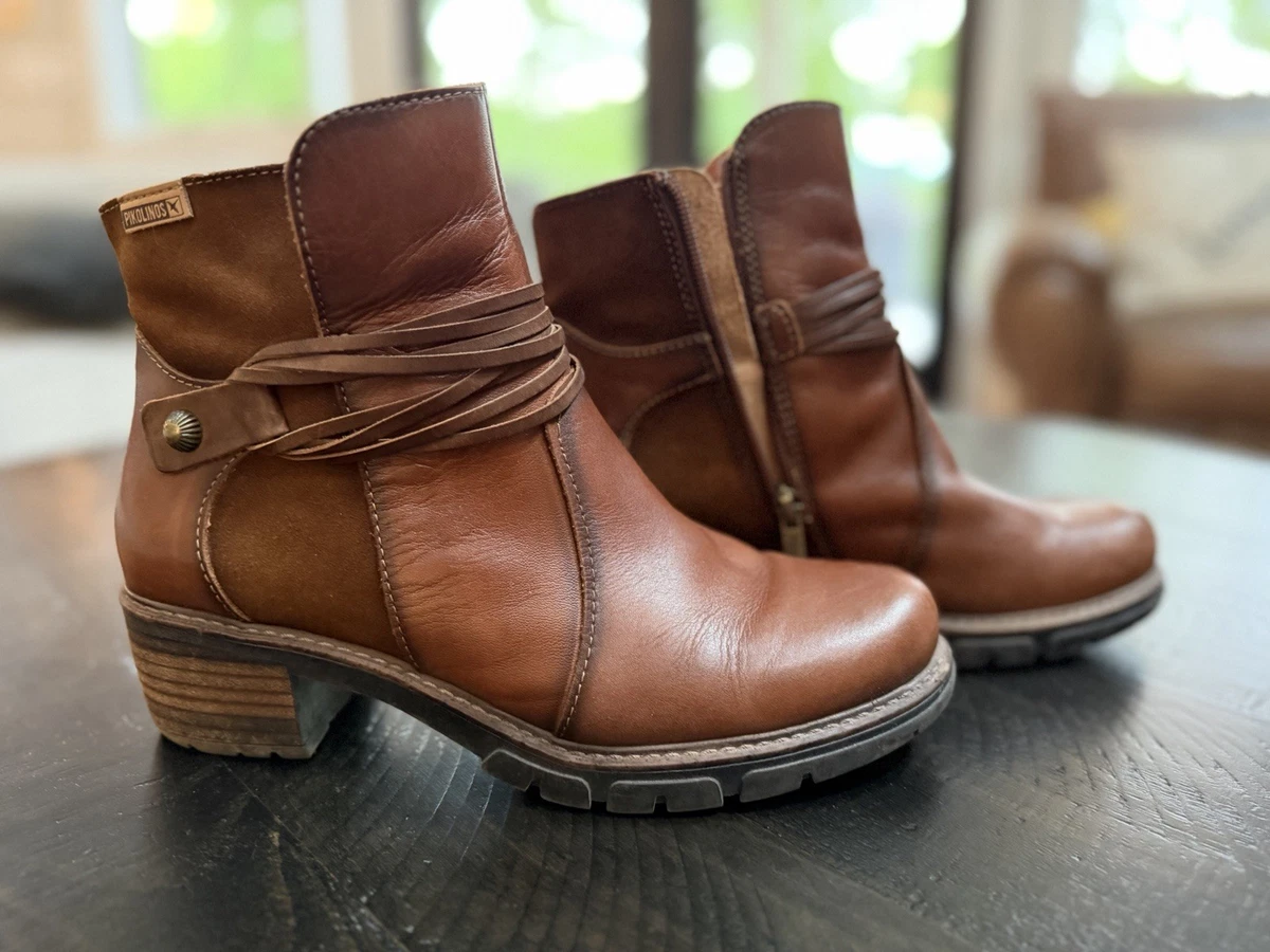 Pikolinos Brown Suede Ankle
Boots Fringe Detail Size 38 US 7.5
Boho Cottagecore Pikolinos W0W-8988 Granada – Cute & Comfy main image 2